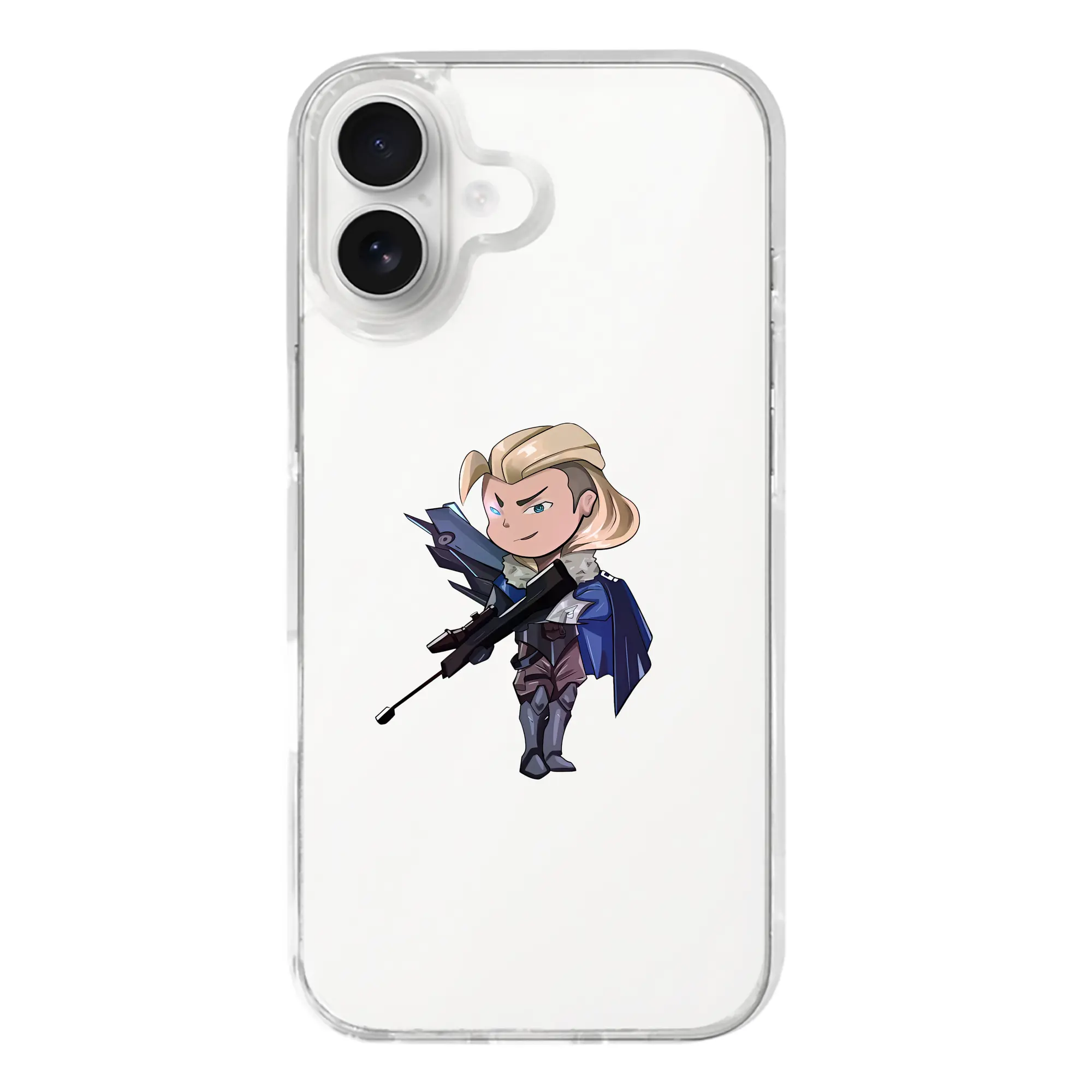 VALORANT グッズ,ソーヴァ - iPhone 17シリーズ 透明スマホケース – 薄型・耐衝撃・精密フィット保護カバー